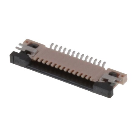 Molex Ffc/Fpc Connector, 13 Contact(S), 1 Row(S), Female, Right Angle, 0.020 Inch Pitch, Surface Mount 545481371